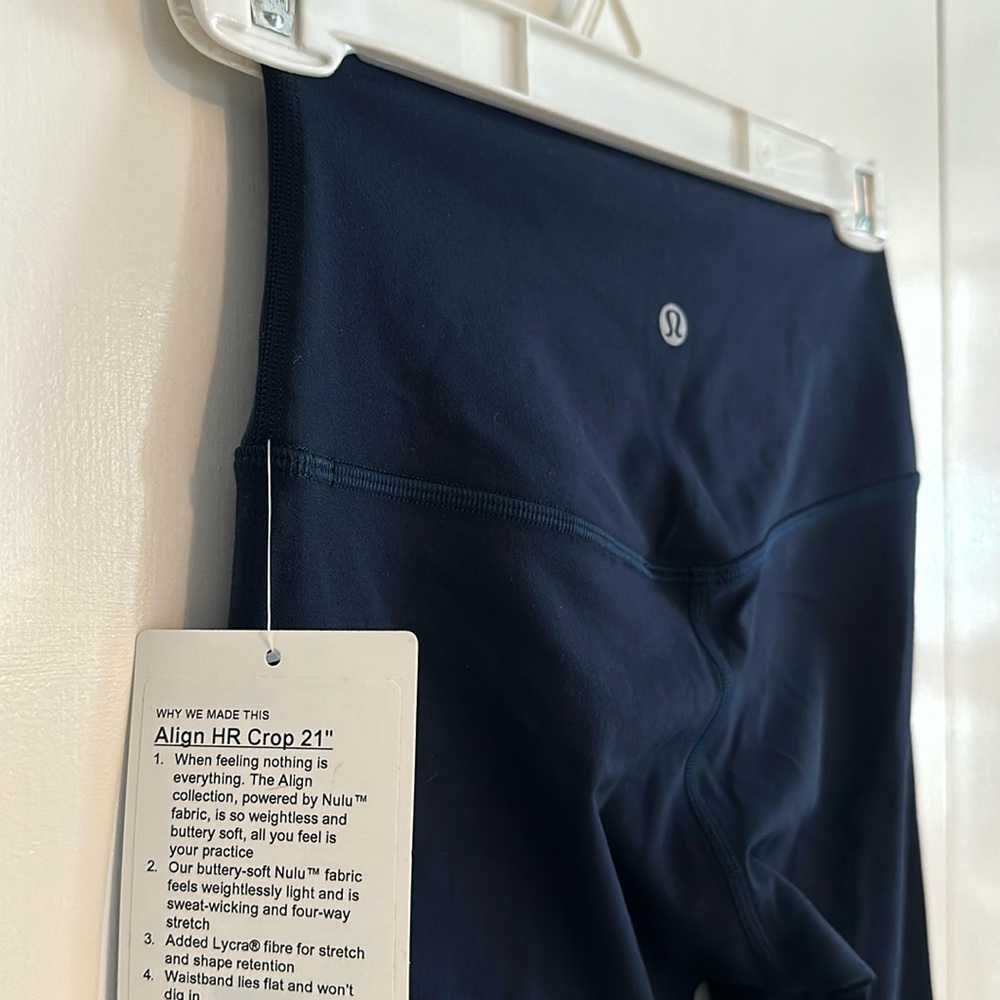 NEW - lululemon Align™ High-Rise Crop 21"